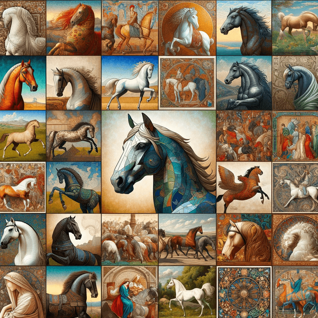 The Role of Horses in Art and Culture 